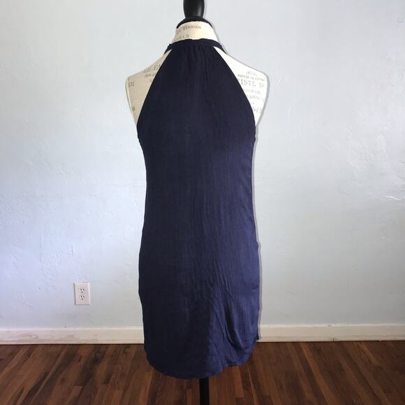 THML Roonie Embroidered Boho Slit Neck Dress Size Medium - Picture 3 of 6